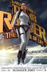 Постер "Лара Крофт 2" /Lara Croft and the Cradle of Life: Tomb Raider 2/